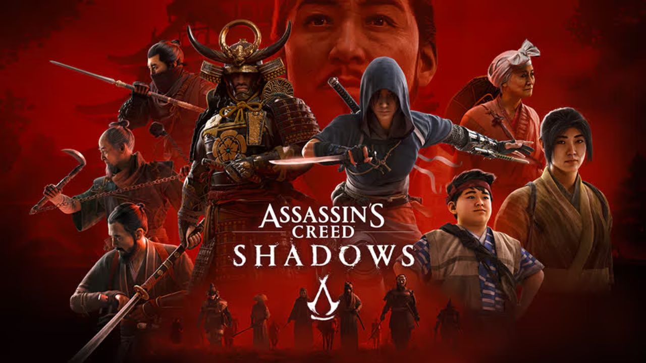 Cover and cast of characters from Assassin's Creed