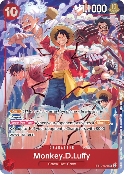 luffy promo card