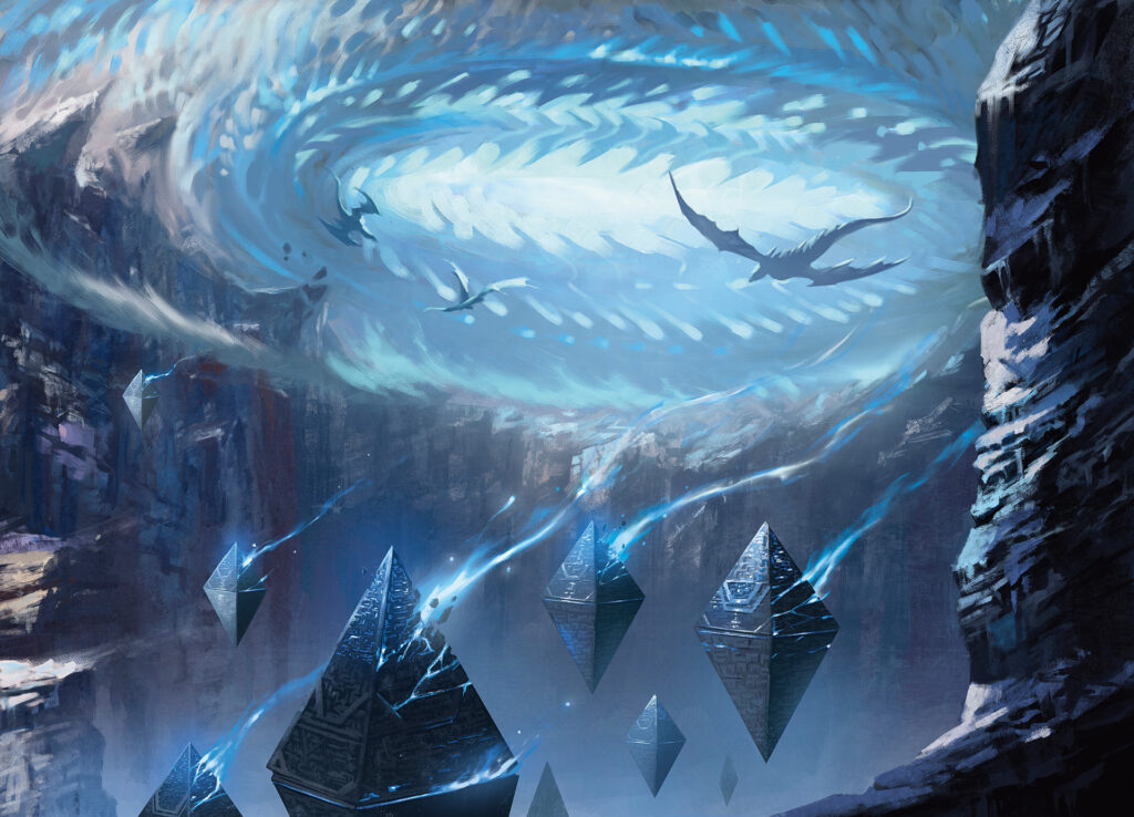 Tarkr: Dragonstorm - Maelstrom of the Spirit Dragon. Image courtesy of Wizards of the Coast. 