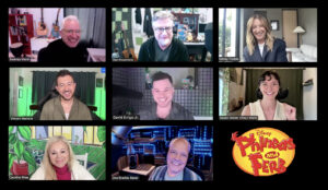 Creator and Cast of Phineas and Ferb during Zoom interview
