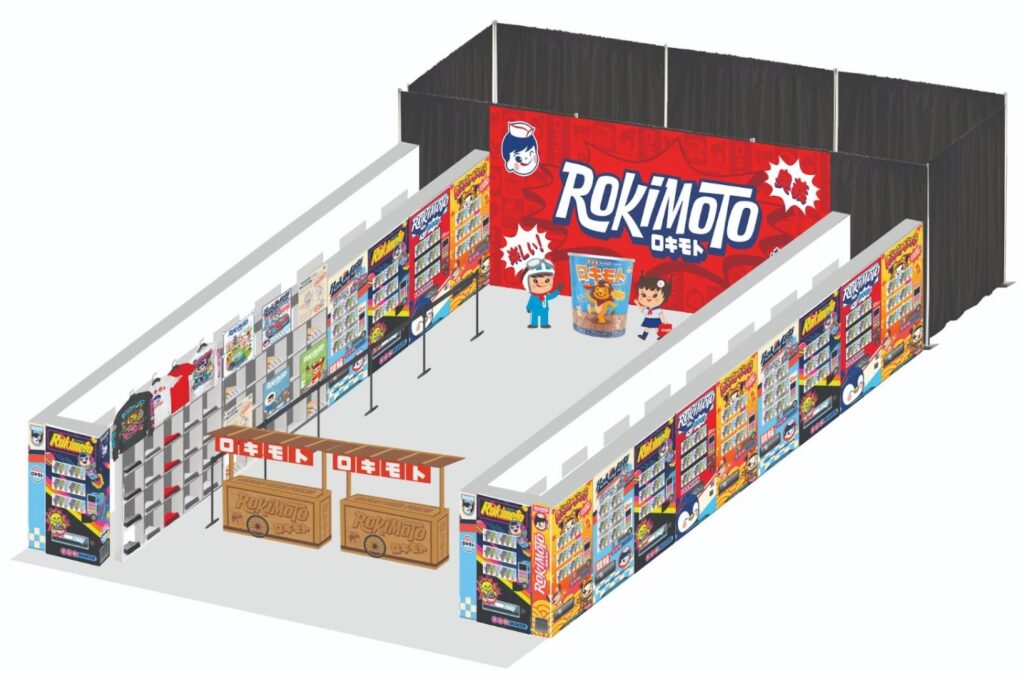 rokimoto booth layout