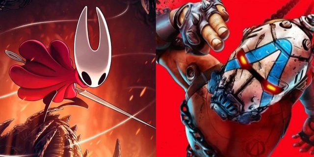 Monthly Games Guide: September 2025 cover games: SIlksong and Borderlands 4.