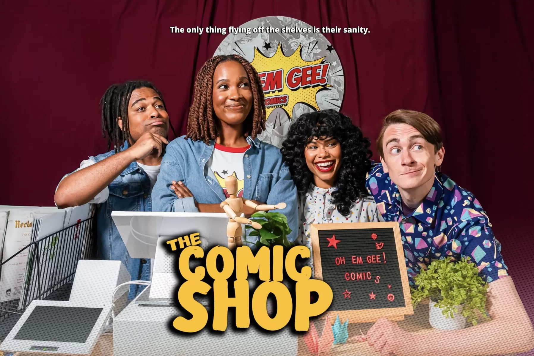 Cheyenne Ewulu(Stephanie), Zeno Robinson(Keith), Shanae Cole(Dominique) and Grayson Niles(Connor)