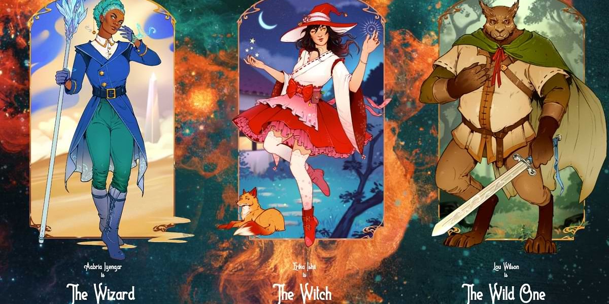 Worlds Beyond Number characters