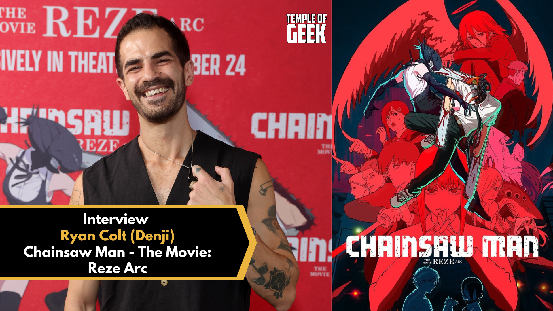 Ryan Colt Levy Chainsaw Man: The Movie - Reze Arc