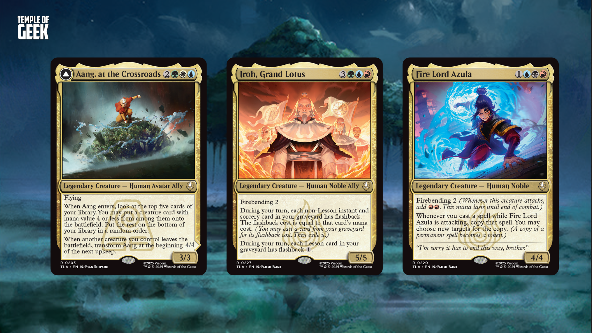 Magic: The Gathering Avatar: The Last Airbender Preview