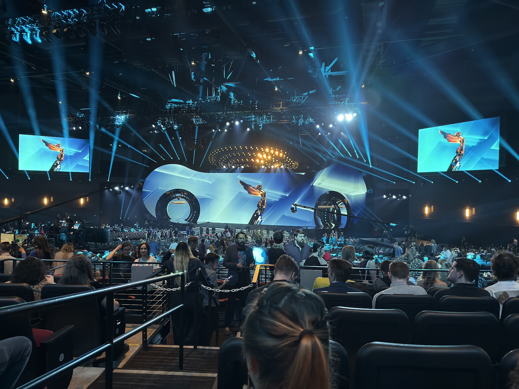 crowd view of the Game Awards