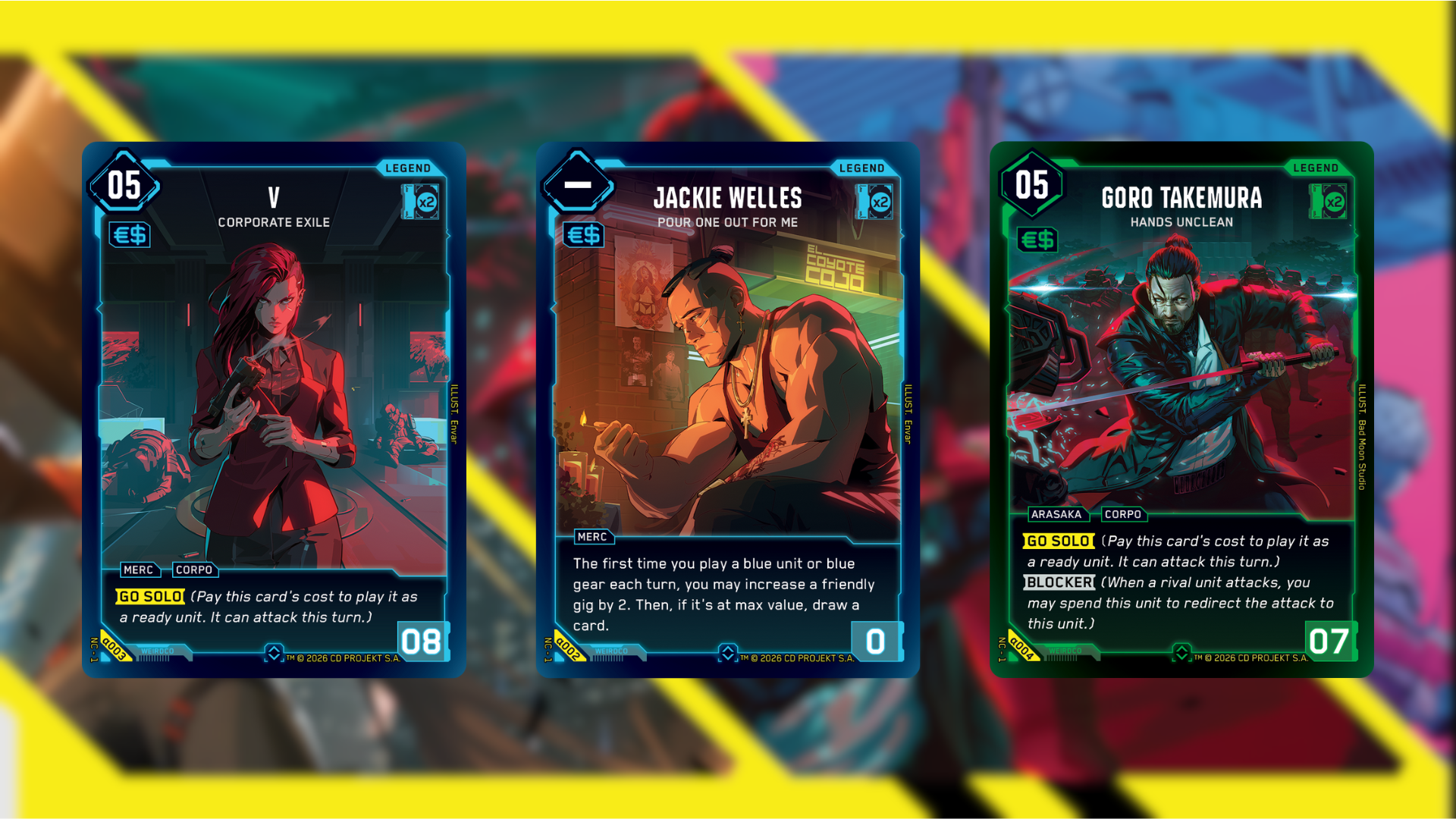 Cyberpunk TCG from WeirdCo.