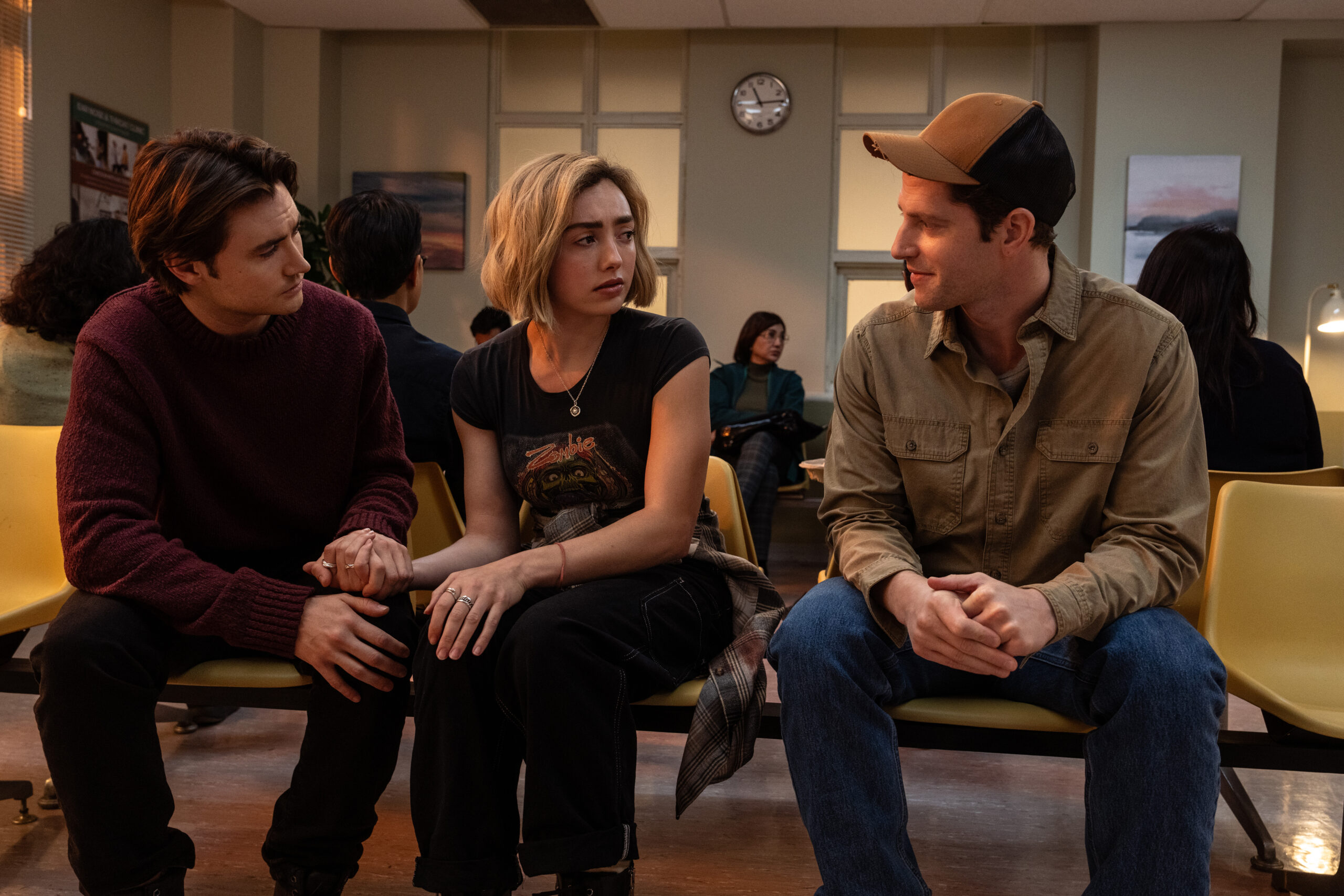 Xavier feels good that everything worked out while Maddie feels lost and Dave appears to tell her how she felt like this before and they got through it.