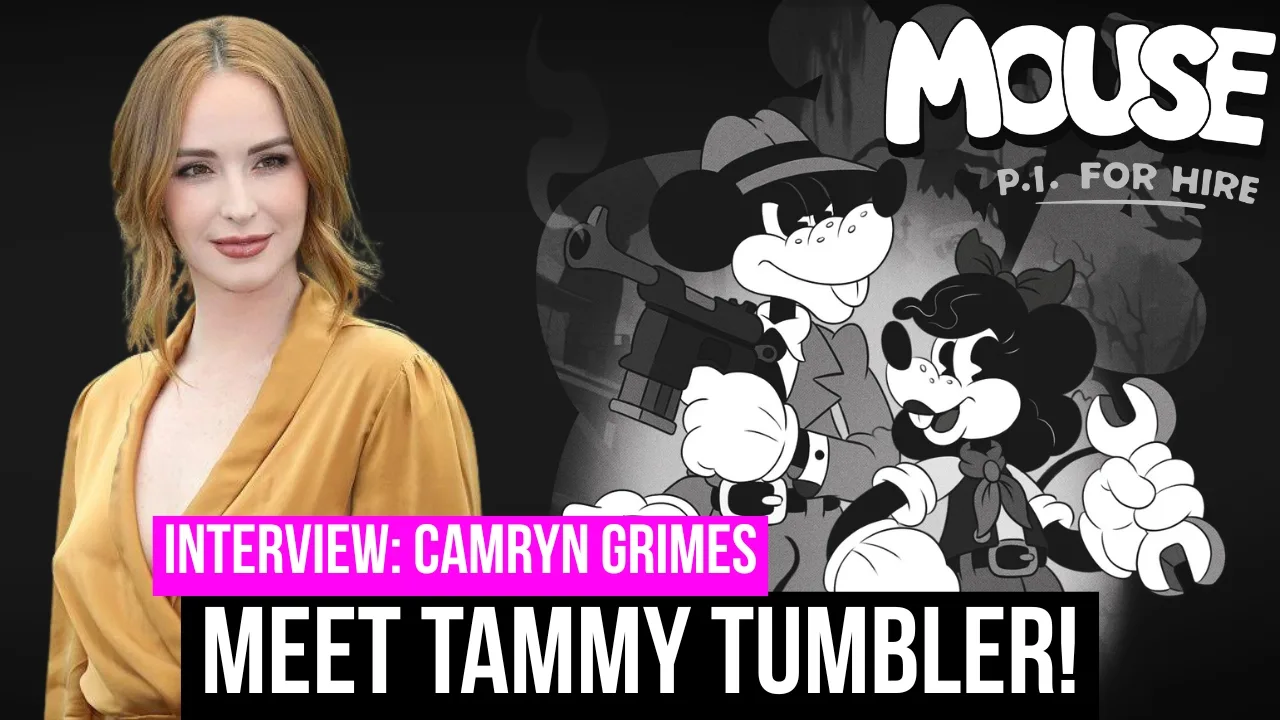 Camryn Grimes Interview for Mouse P.I. For Hire