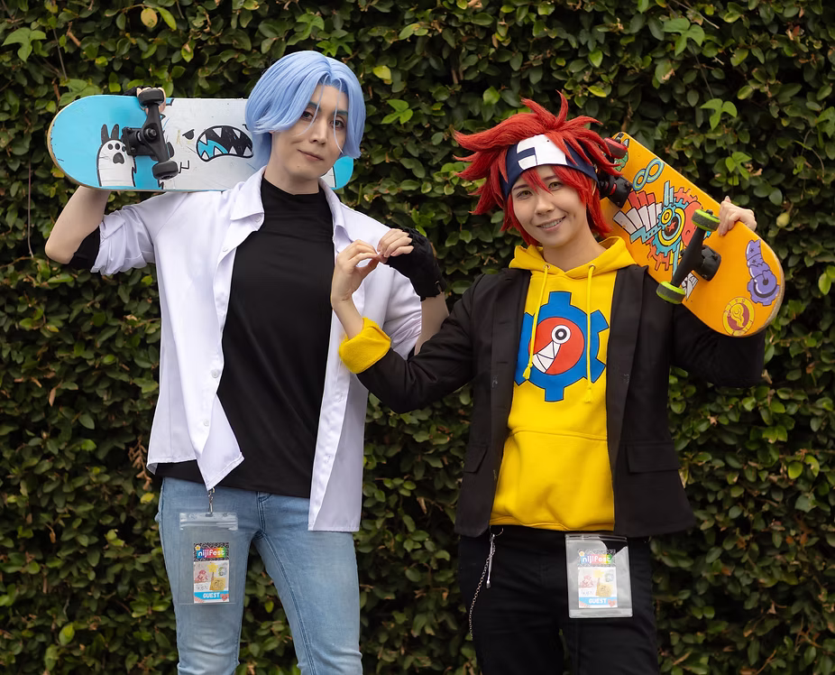 Cosplayers at Niji Fest 2025